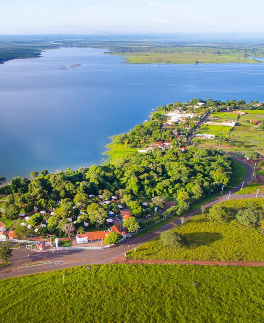 Vista da cidade de Santa Fé do Sul